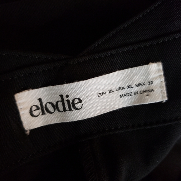 Elodie Black K Sexy Side Cut Out Waist Flare Leg Pant Sz XL. Date Night Clubbing - Picture 11 of 12